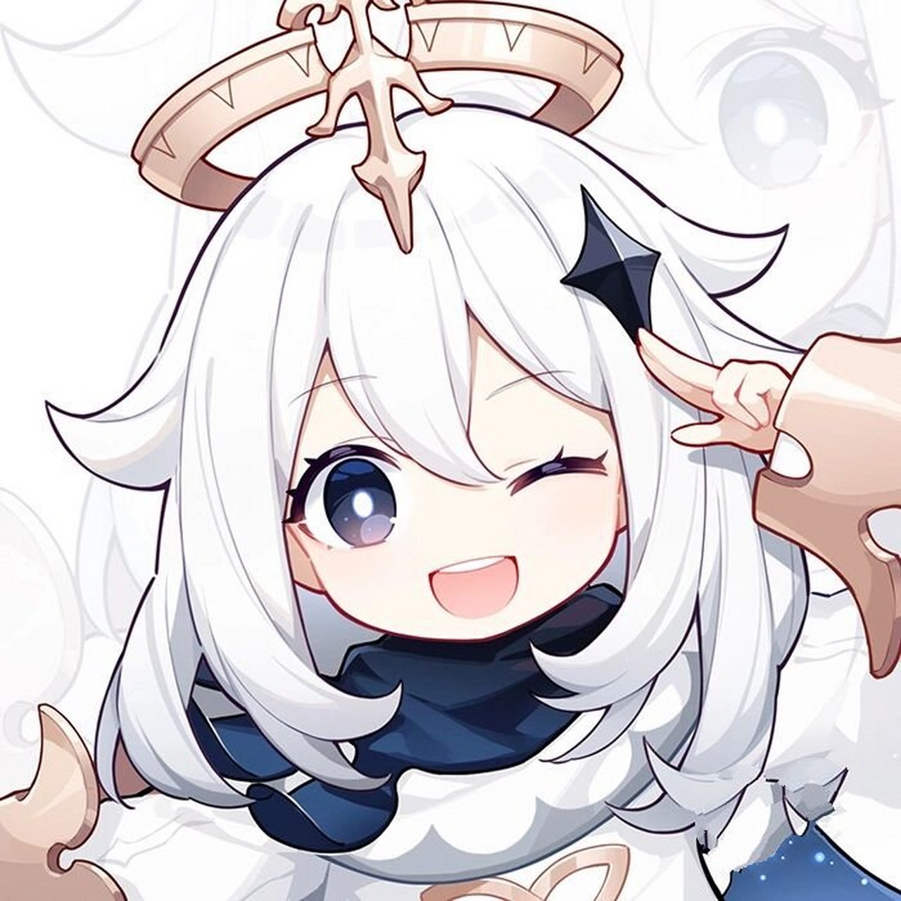 原神q版(小派蒙) 画师:米游社quan