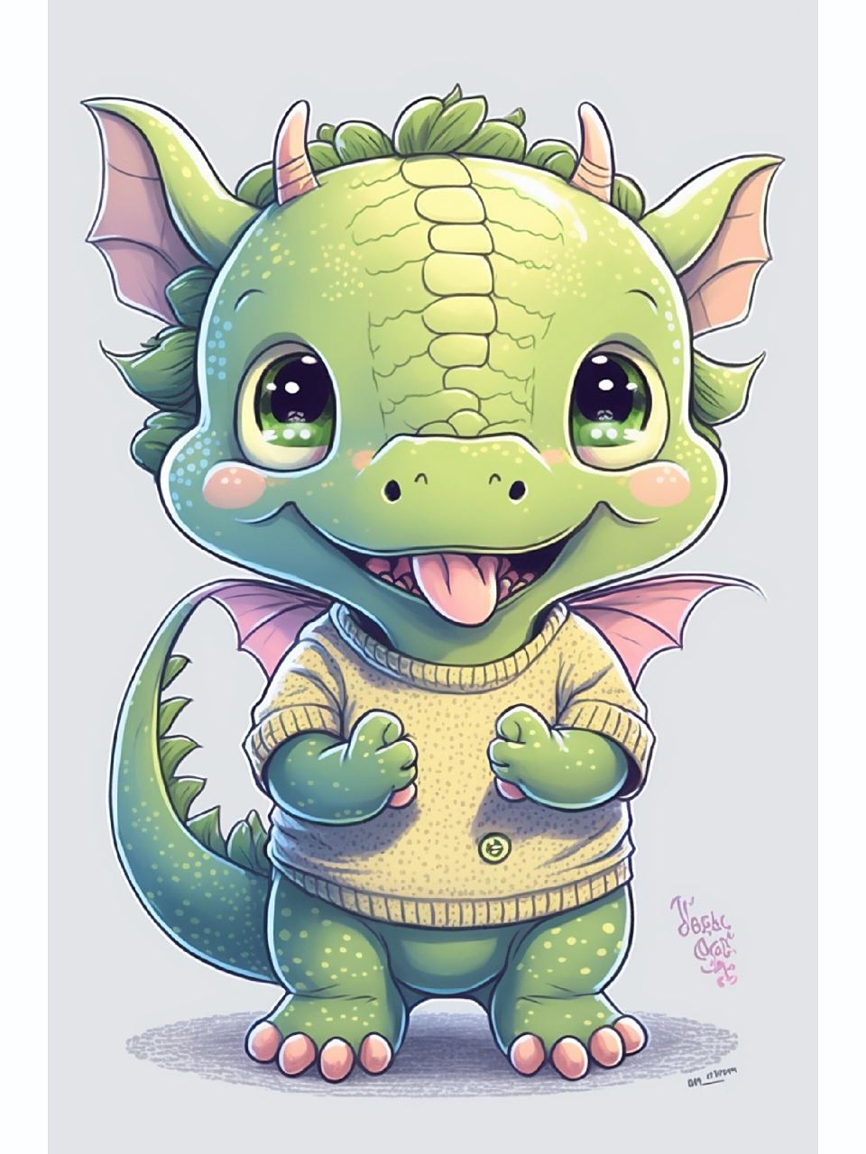 十二生肖龙,可爱的小龙,萌萌哒 时代在变,我们的征途是星辰大海.