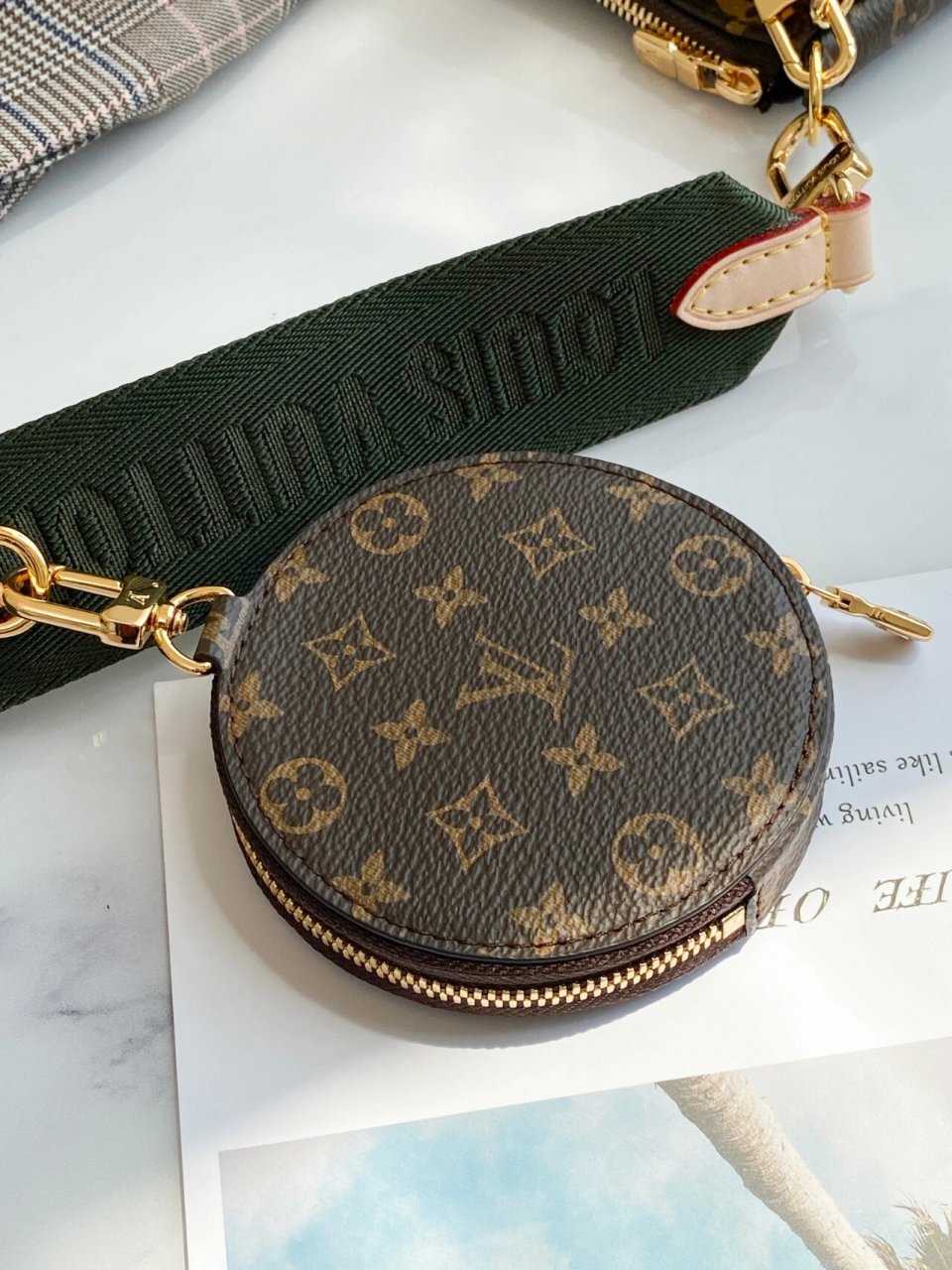 lv 三合一麻将包m44813,m44840 2019年下半年lv推出的multi pochette