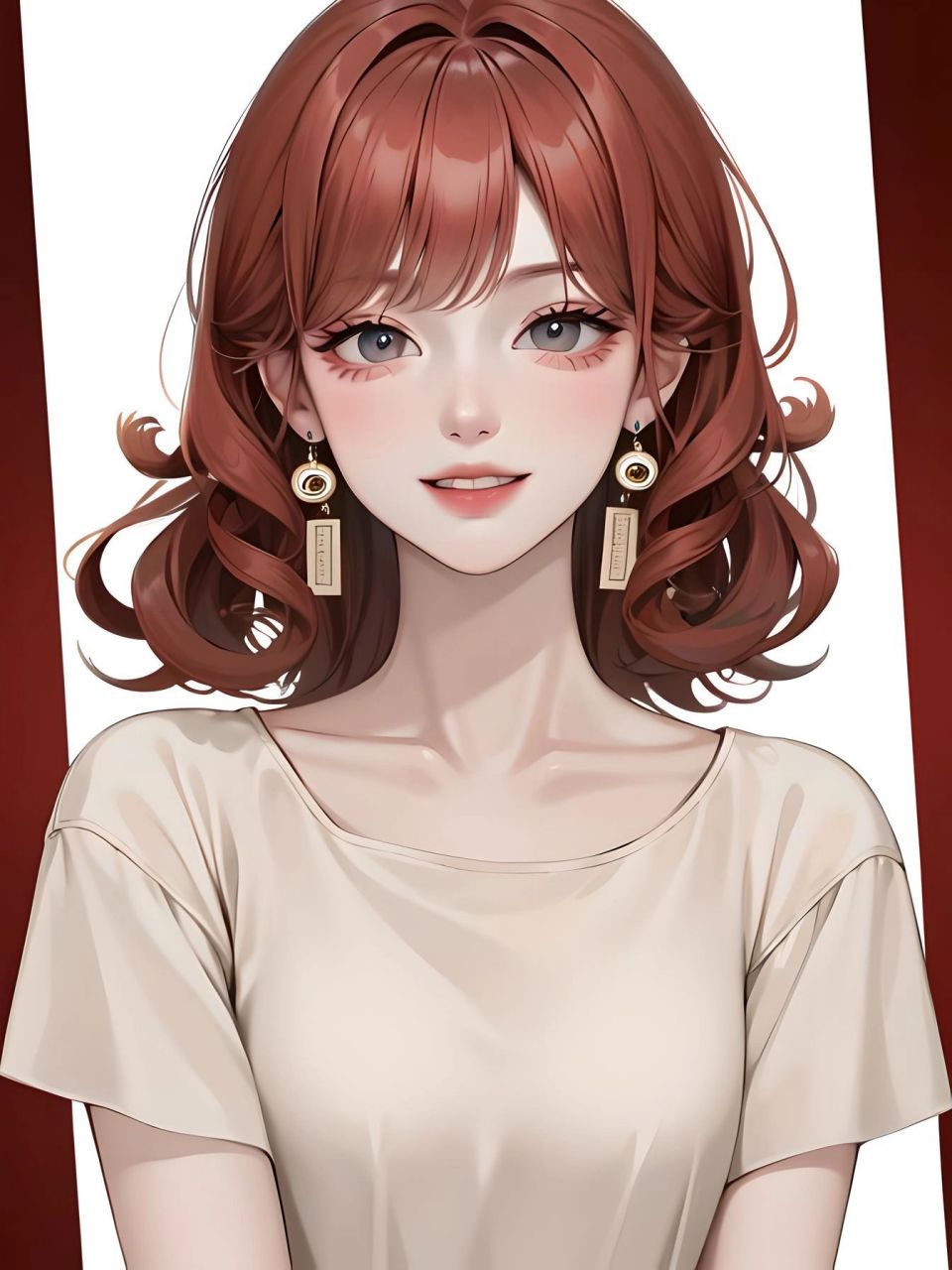 星座系列|反差的双子座|女生头像红色系 双子座(5.21——6.