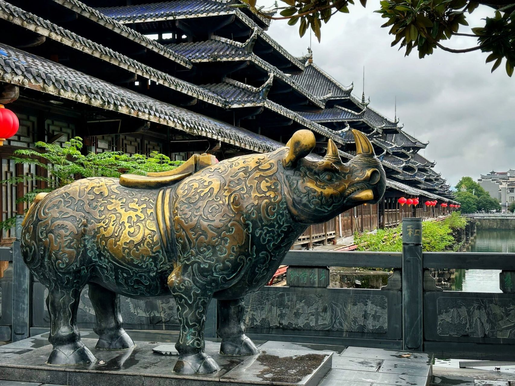 芷江龙津风雨桥,生活的桥!