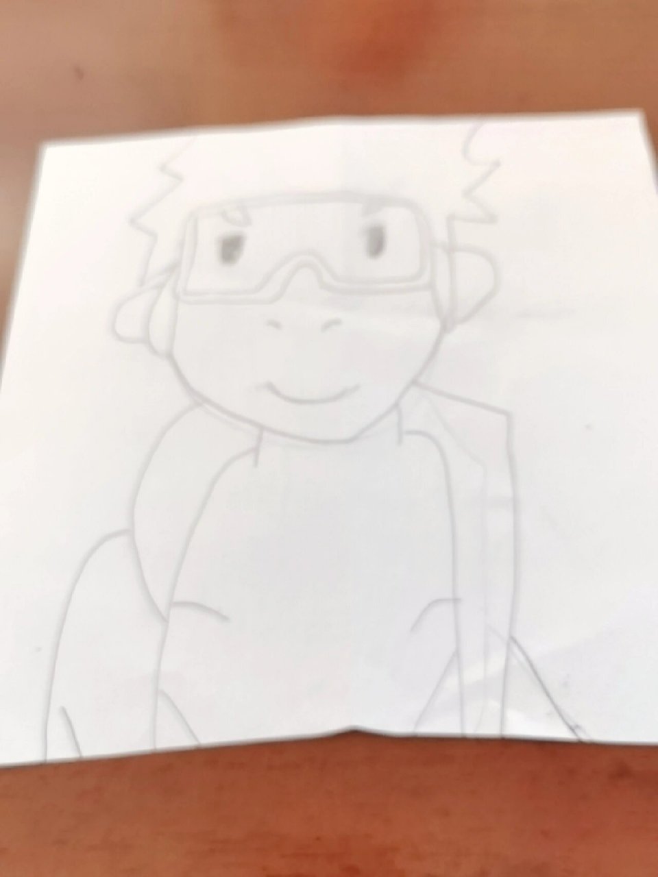 简笔画黑白宇智波带土(小时候)