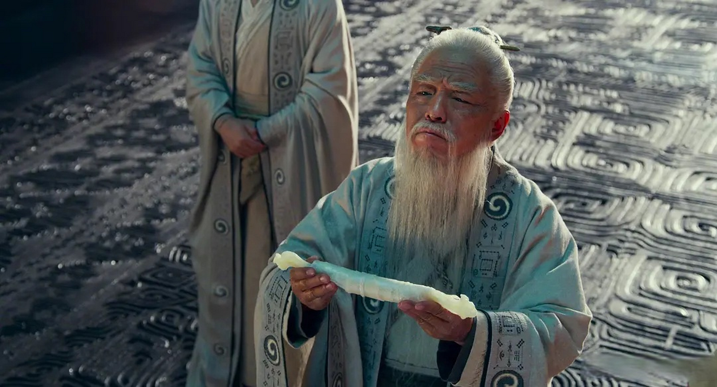 黄渤 在电影《封神第一部》中的姜子牙造型真实得仿佛本人老去的炎佑