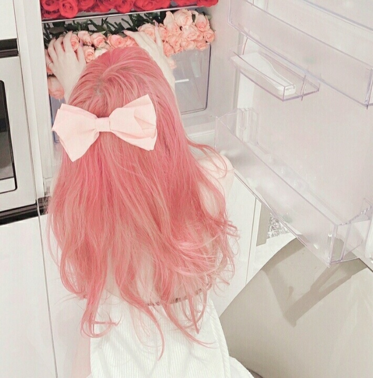 超仙蝴蝶结女生头像系列 每一束花都有仪式感,永远不会过时