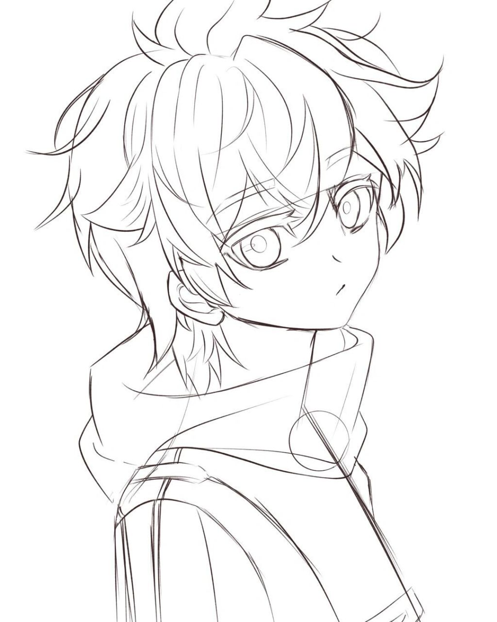 48张 线稿练习| 蓝轩宇 第48张啦