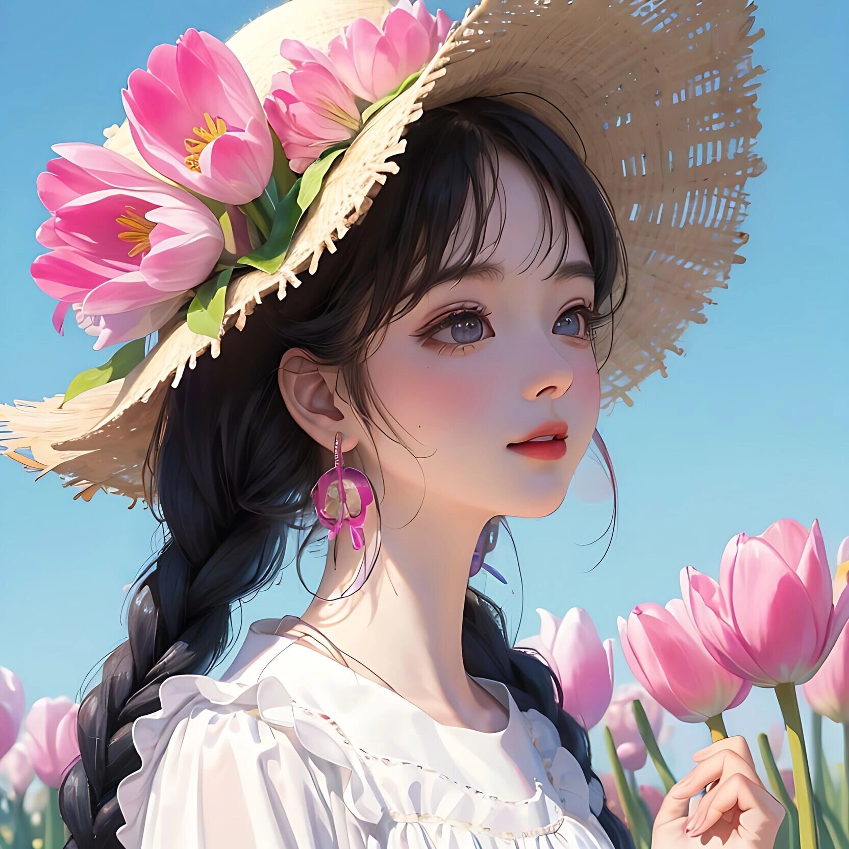 唯美漫画头像  女生头像 喜欢自取,谢谢点赞!