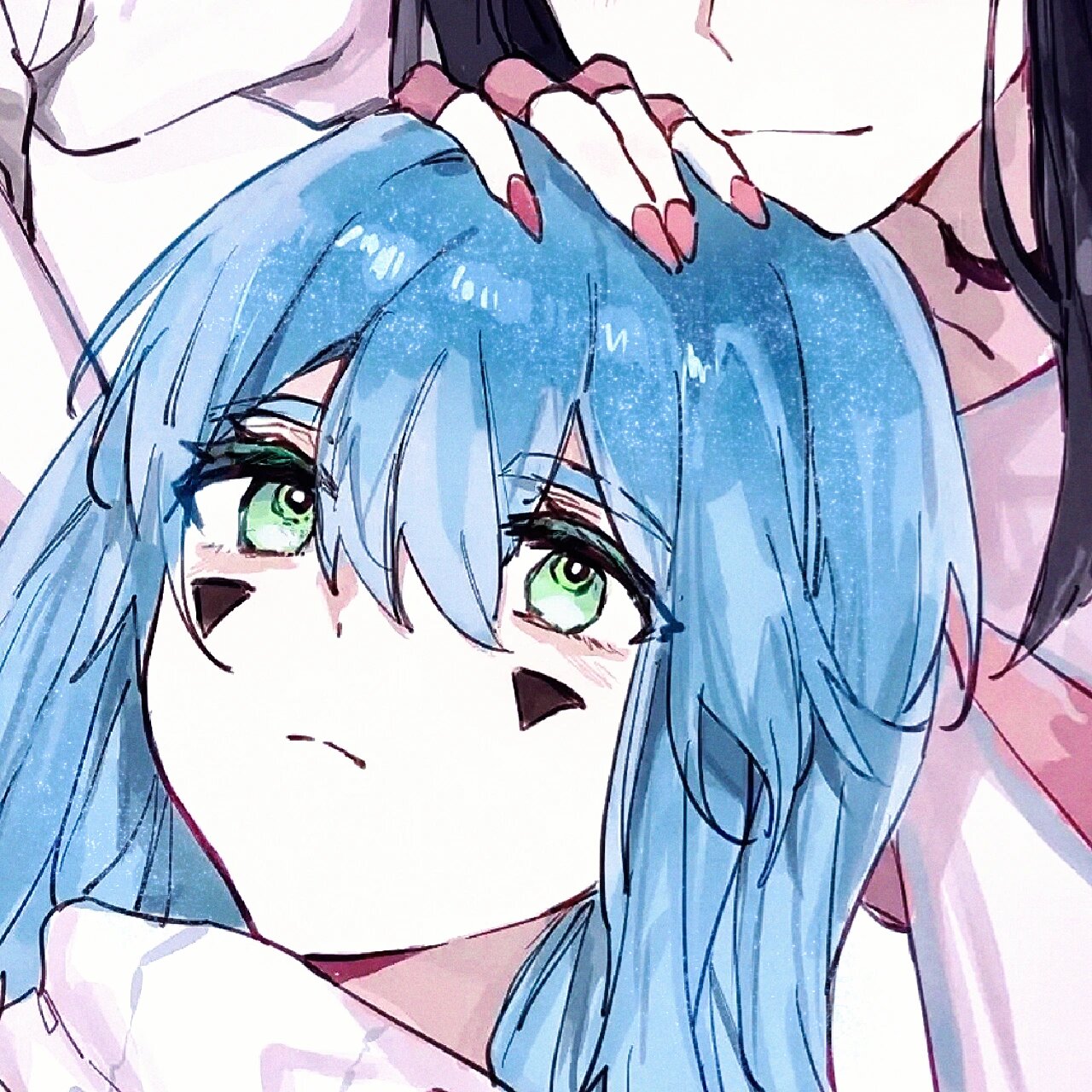 凹凸世界78安莉洁凯莉双人头像