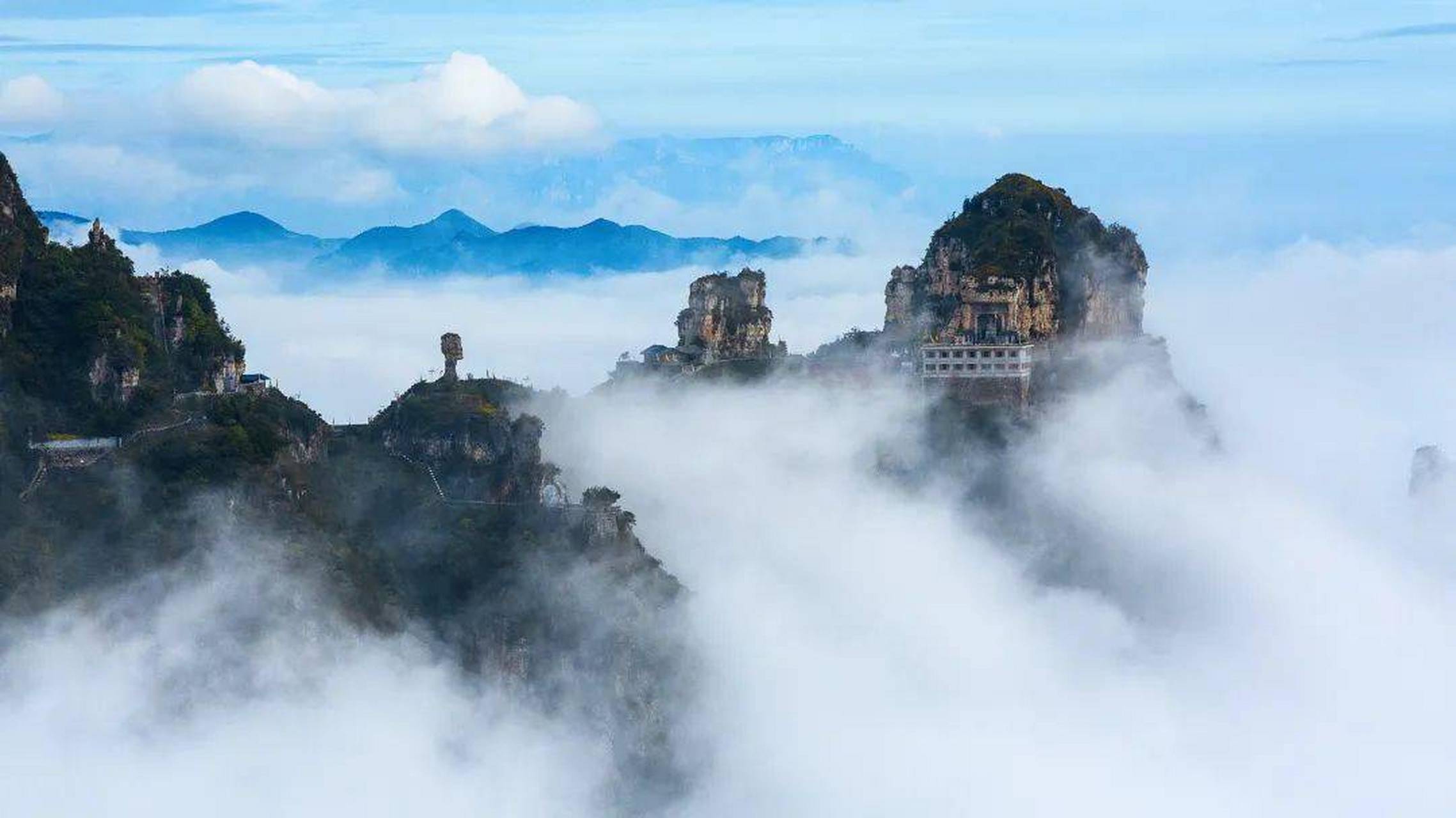 轿顶山雅安图片