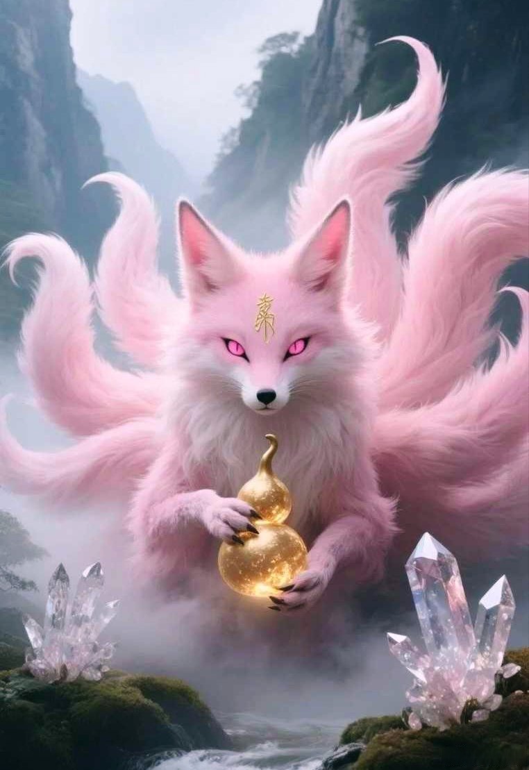 九尾红狐,女性专属旺运转运图 !