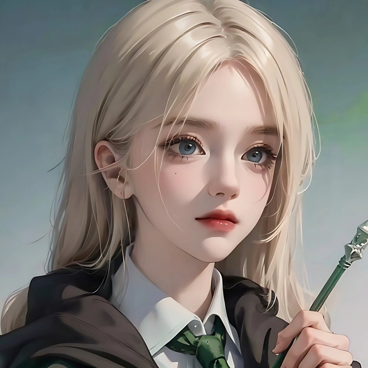 女生头像·金发碧眼的贵族少女97