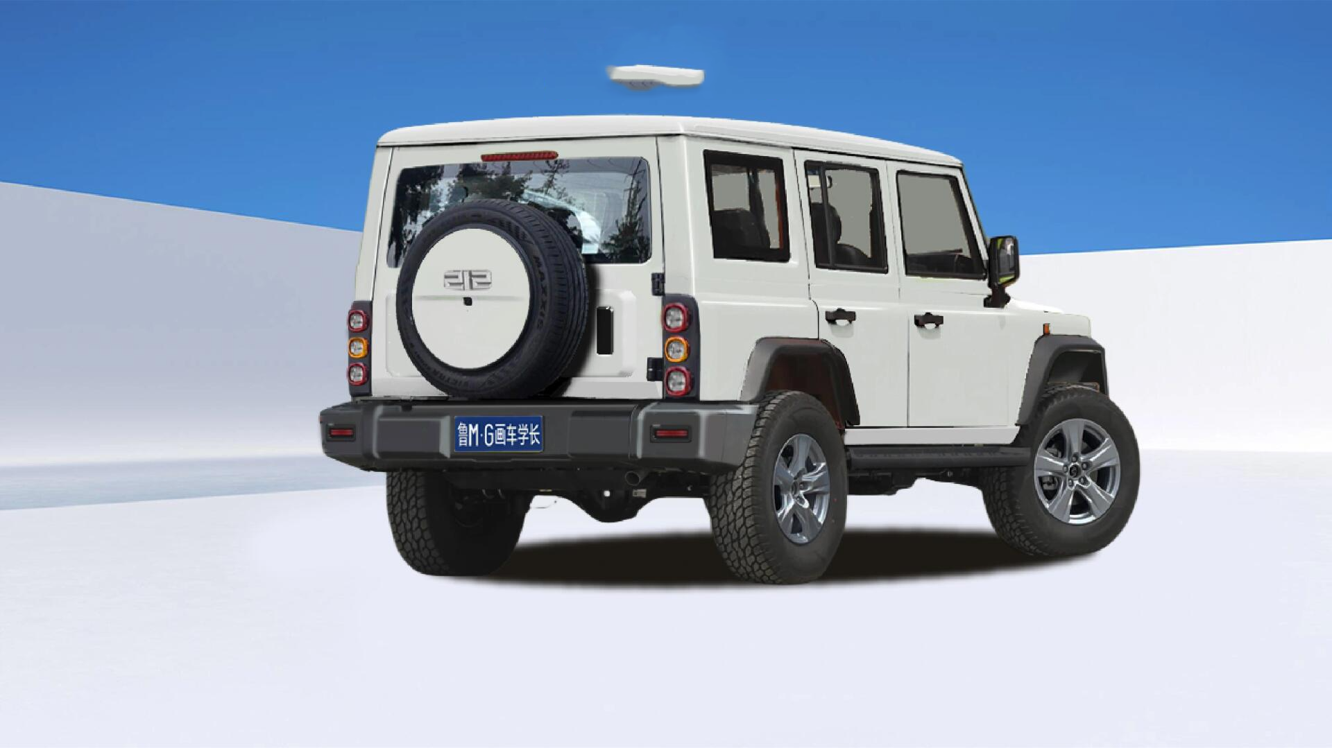 2024款全新一代北京吉普bj212来了 感觉外观风格由jeep风转向卫士风了