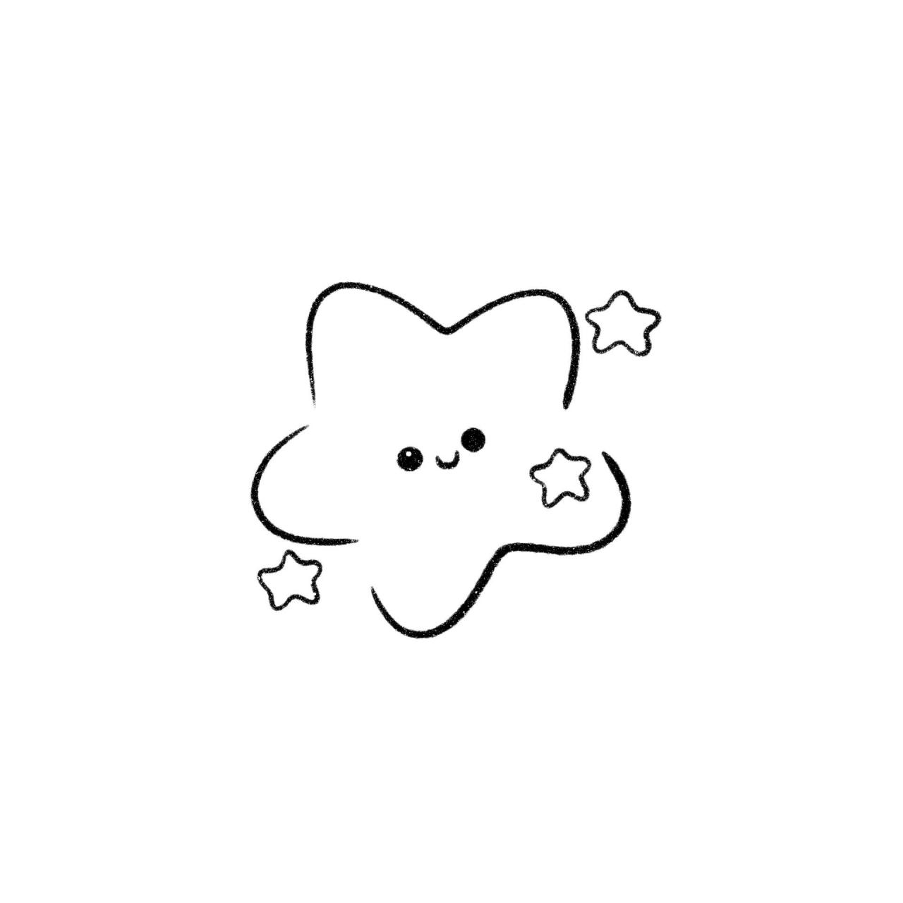 小星星⭐️～/步骤图教程