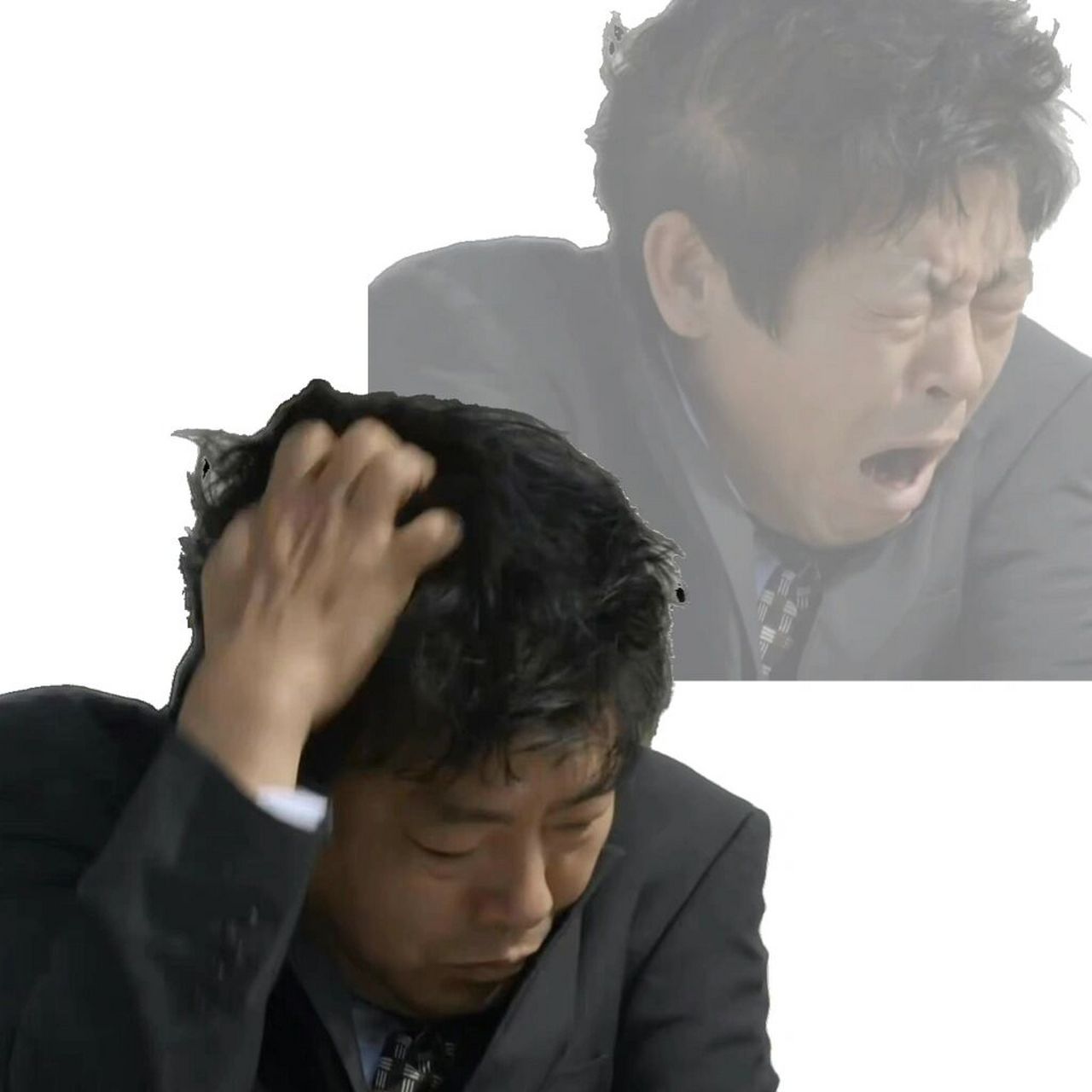 精神分裂表情包 在发疯边缘徘徊做出的表情包 准备履历真的好累 写出