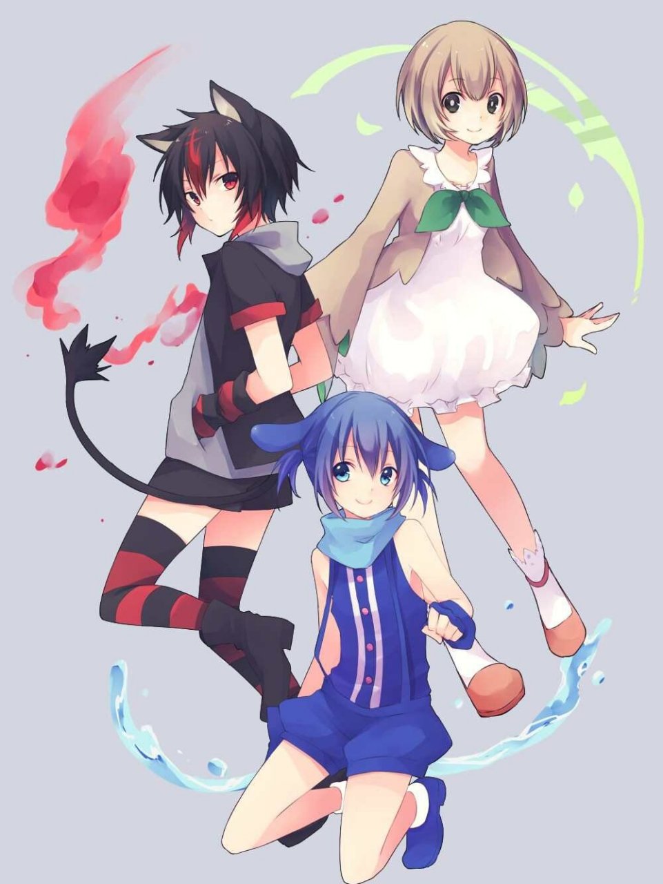 《精灵宝可梦》拟人化第二弹 失踪多年的我回来啦!