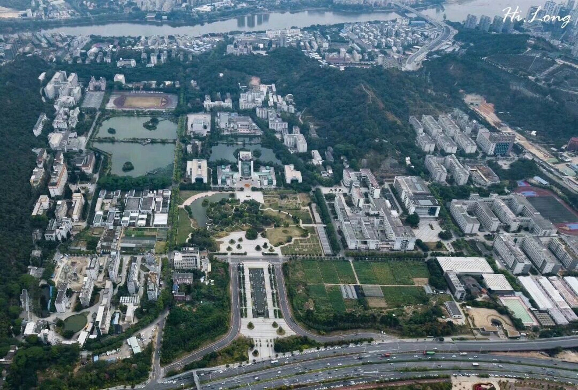 福建农林大学地图全景图片