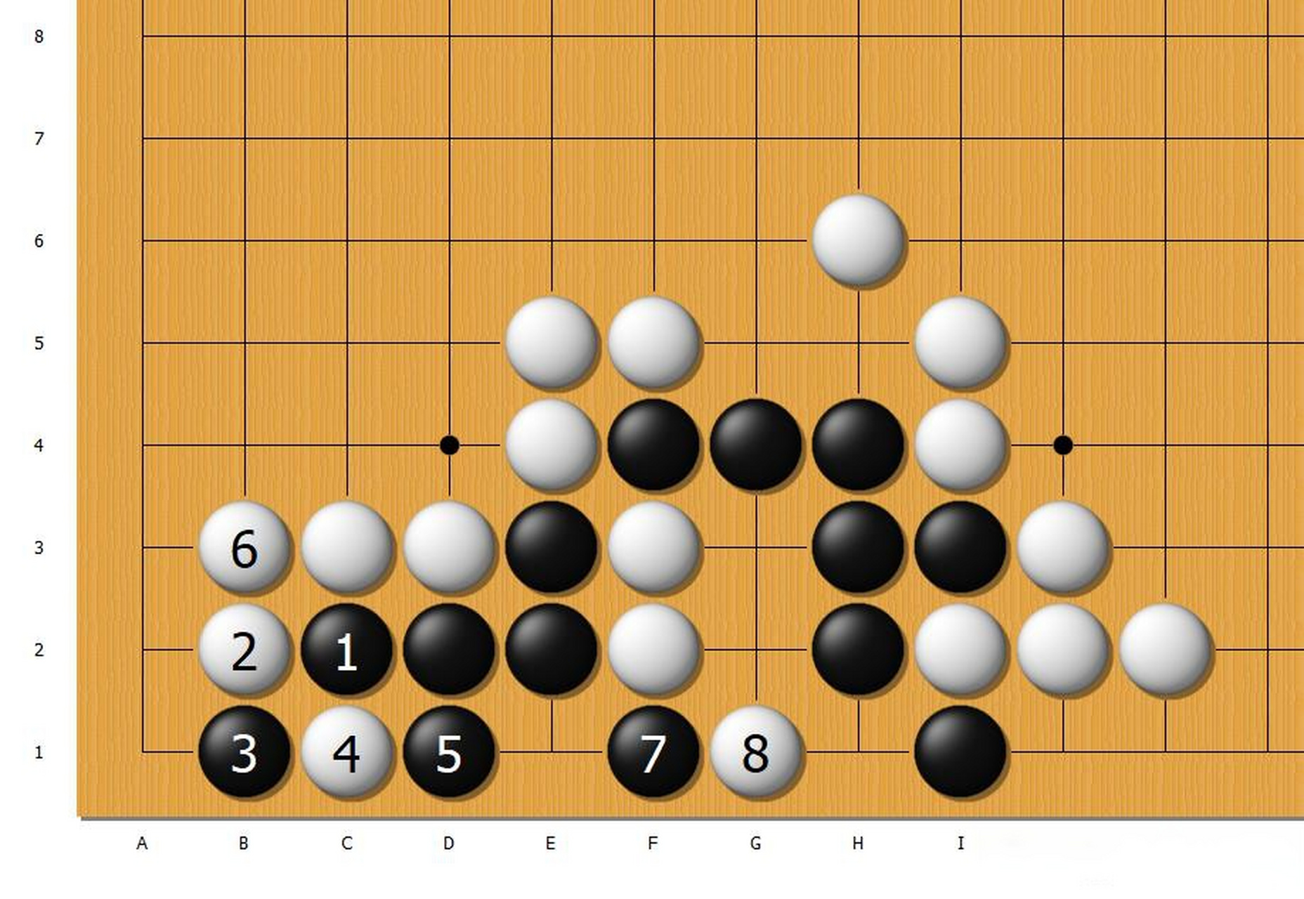 围棋最著名的死局图图片