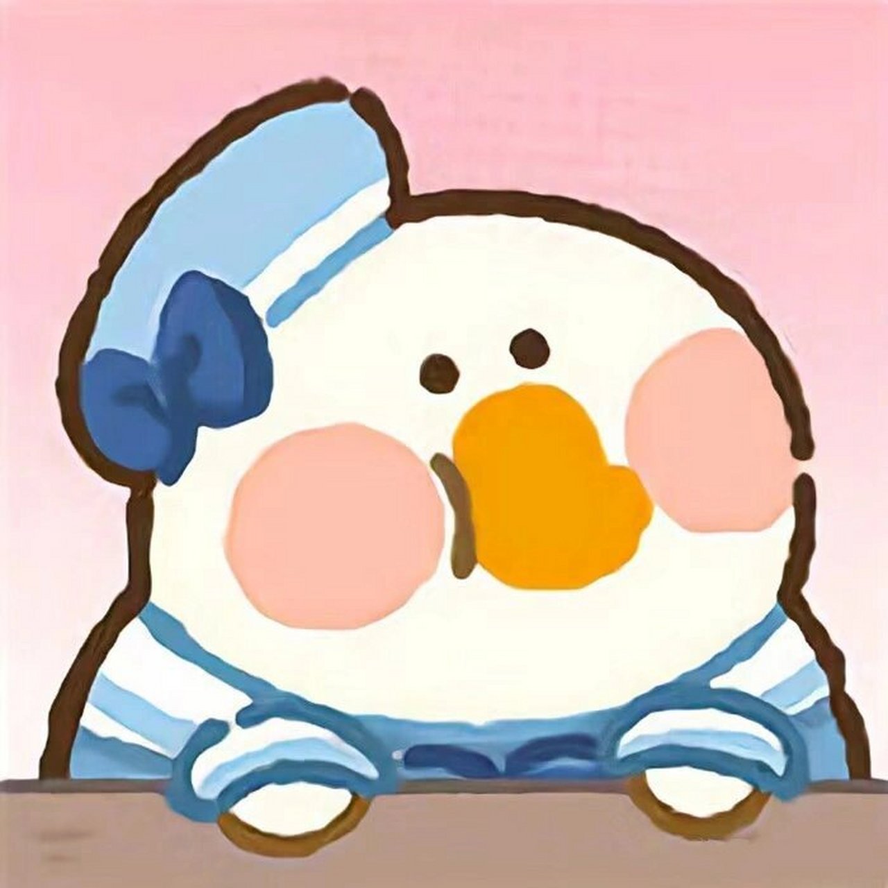 可爱的鸭鸭头像,你心动了吗