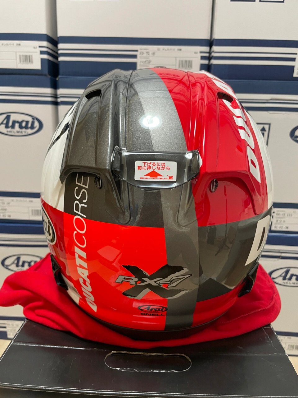 arai rx7x杜卡迪联名款头盔m码9215 官方定价7200 国内现货