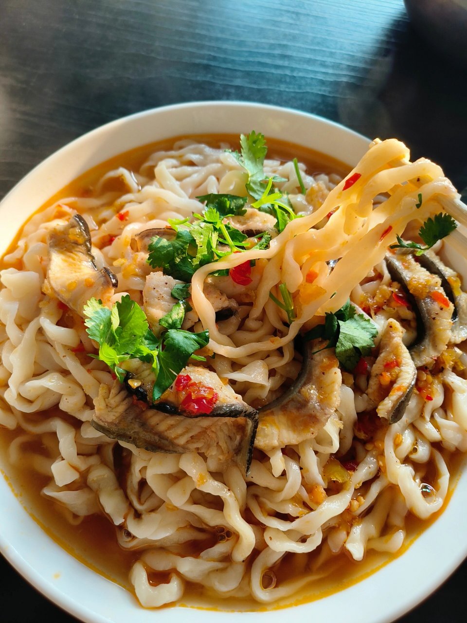 运城美食 74 鱼加面 ,真的太好吃啦97 鱼加面在运城街上还是常见