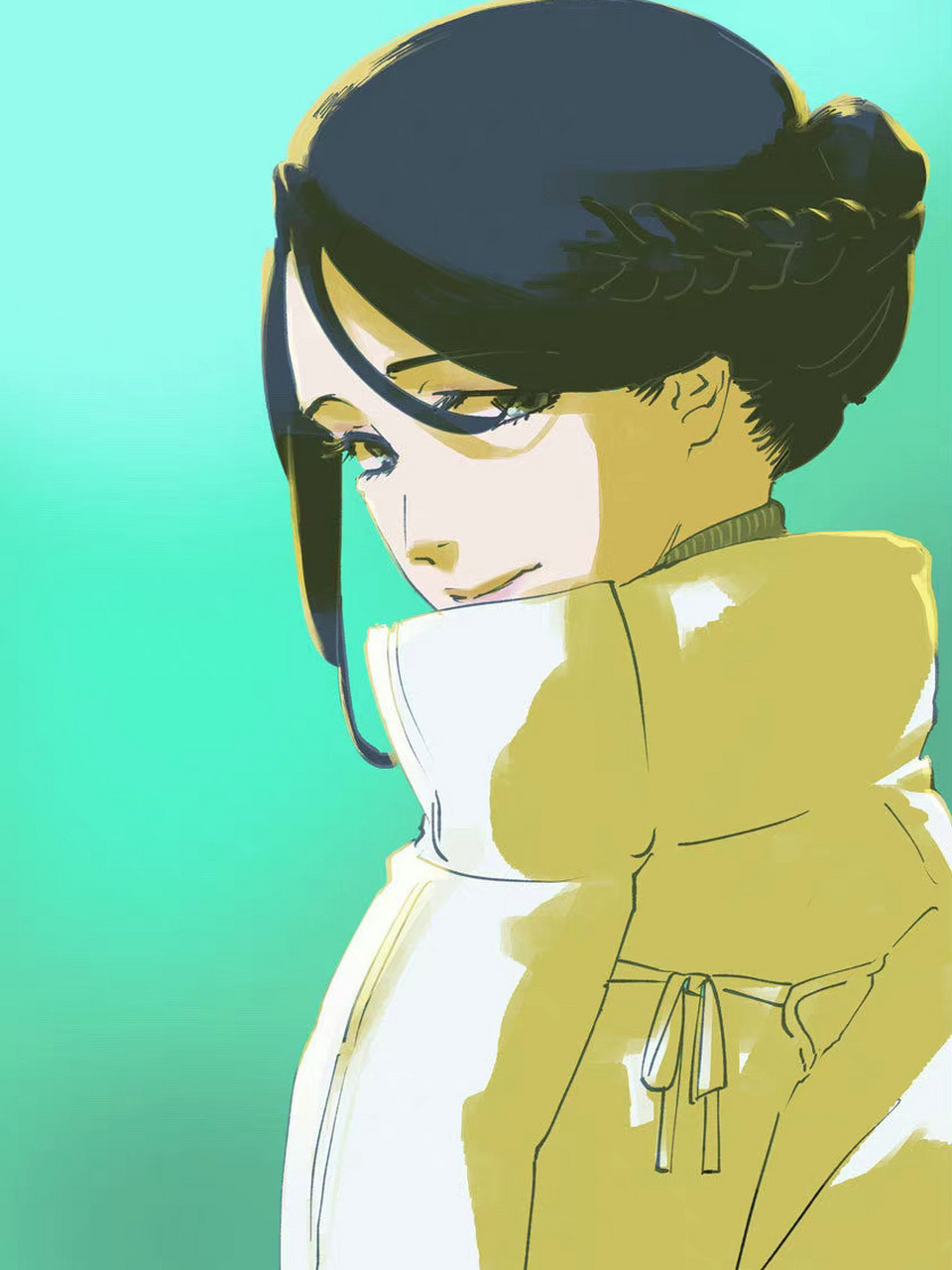 (久保带人 绘制) #死神千年血战篇###片桐叶绘###黑崎真咲##  #动漫