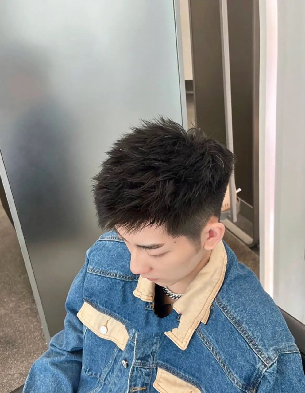 这发型 谁看了不爱 摩根碎盖头 泉州男士烫 78小清新 发型 女孩都