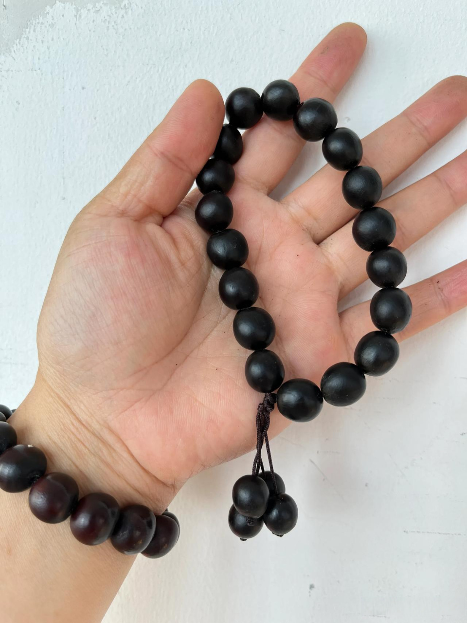 纯手工制作的无患子菩提手串,29.9元,双线18颗,网友都说我卖便宜了!