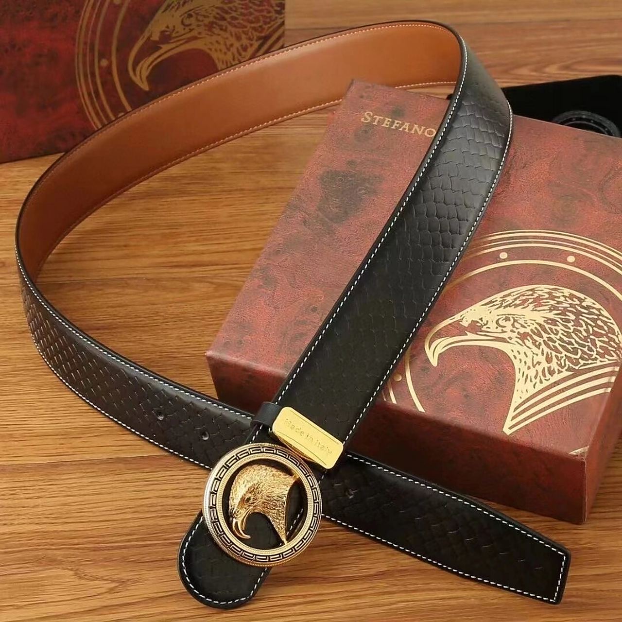 威廉史蒂芬鹰头皮带