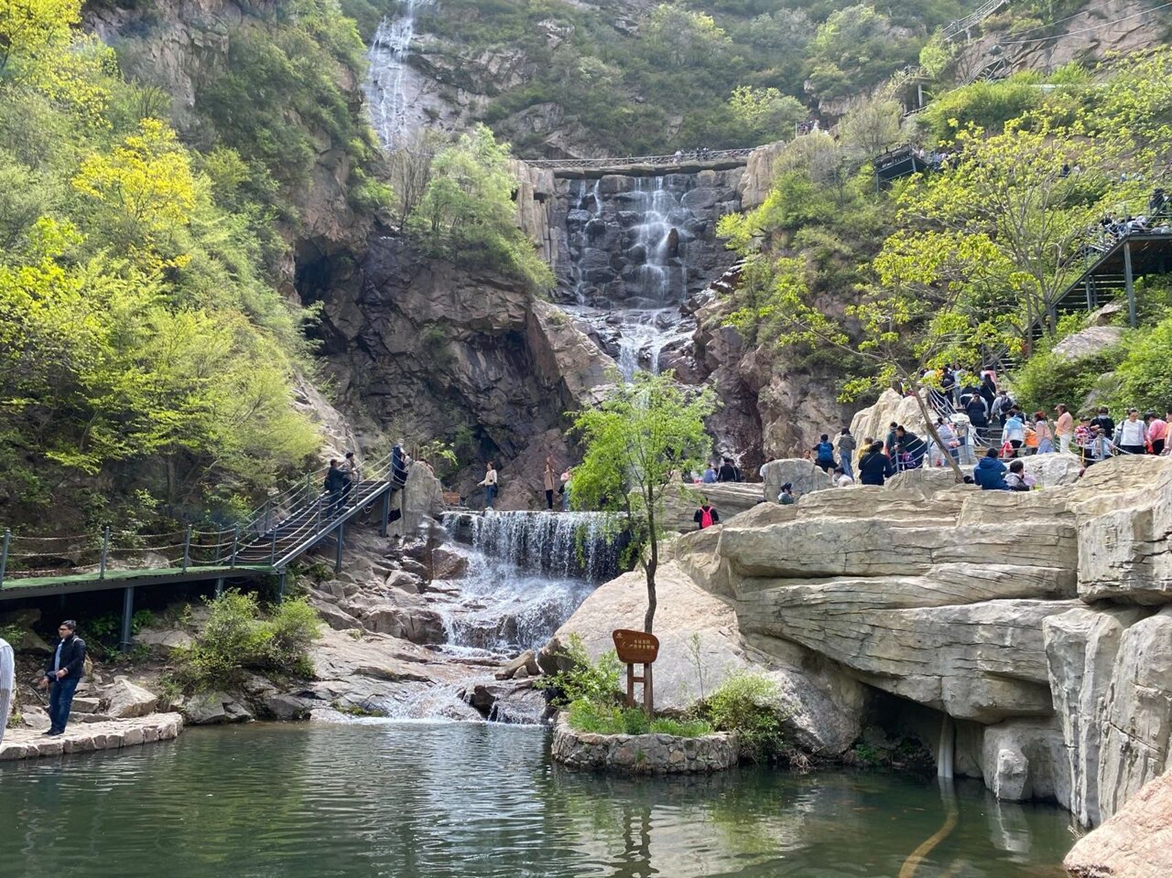 石家庄|漫山花溪谷 去年五一假期去的,非常推荐91 地址:在灵寿县南