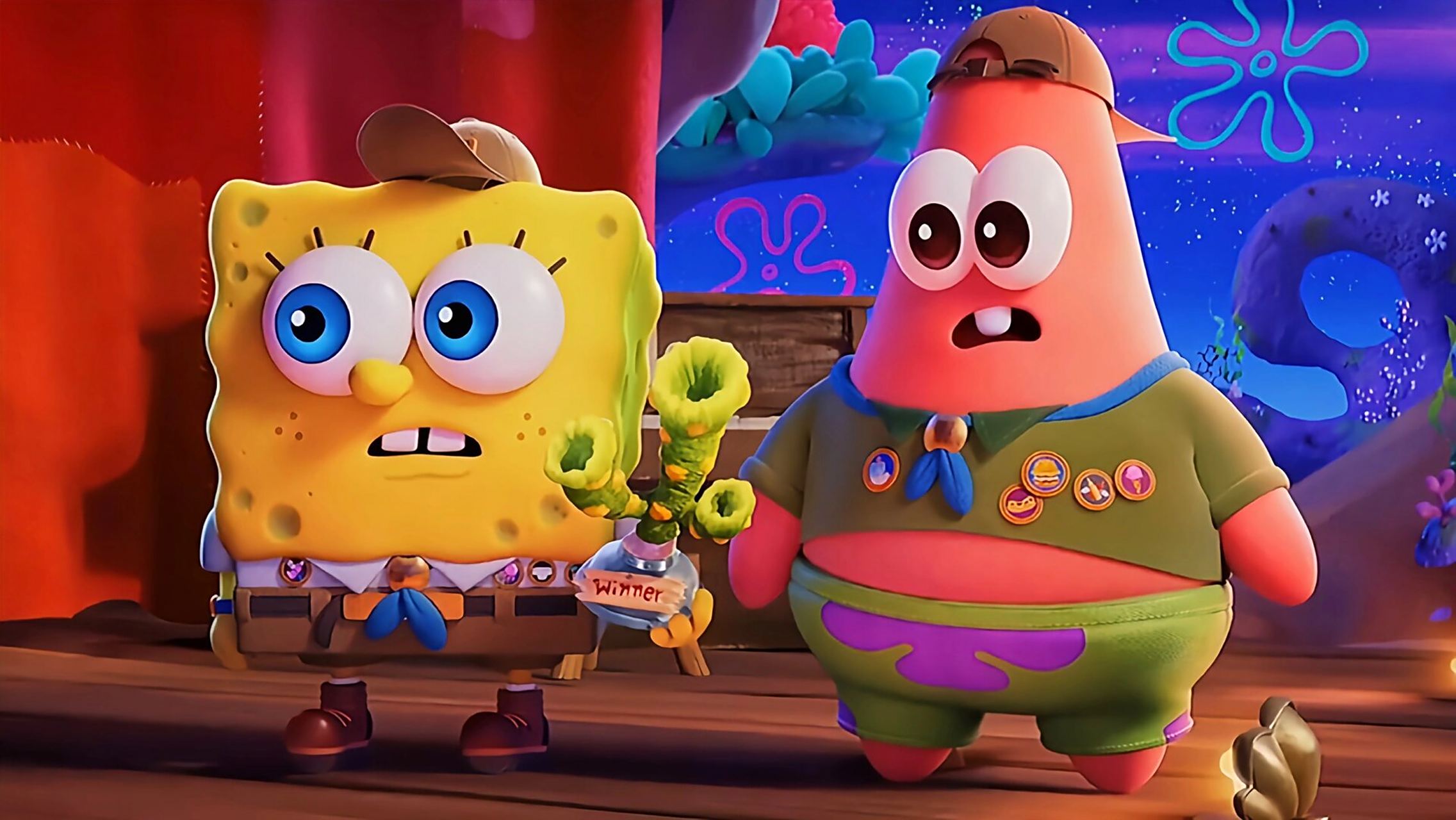 ipad壁纸‖海绵宝宝派大星99 90海绵宝宝:营救大冒险 9715