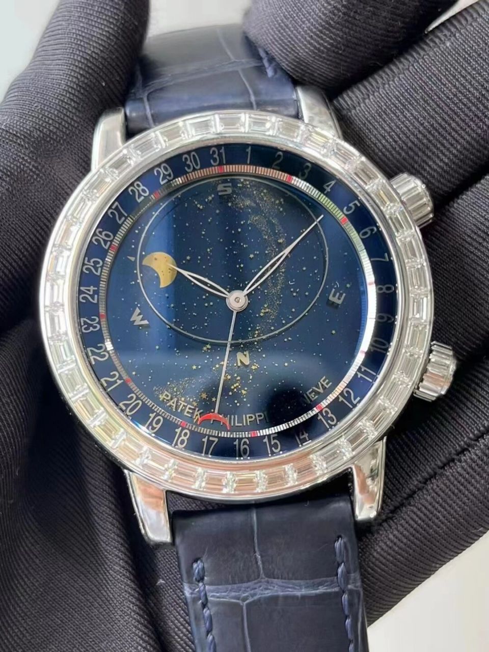 💥百达翡丽patek philippe 超级复杂功能时计系列6104g-001 大热门