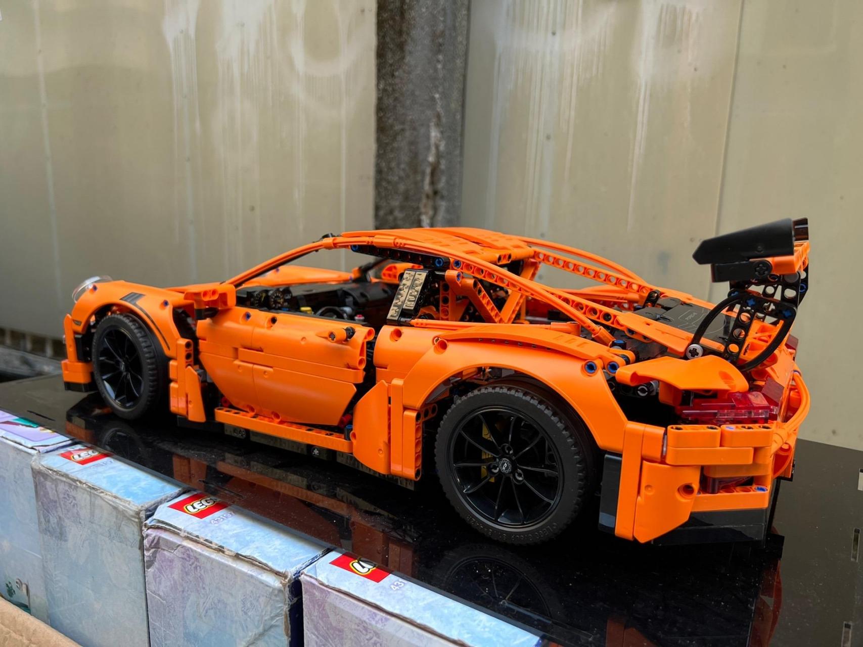 rs跑车 42056 越来越 少终究还是入手了 乐高42056橙色保时捷不如乐高