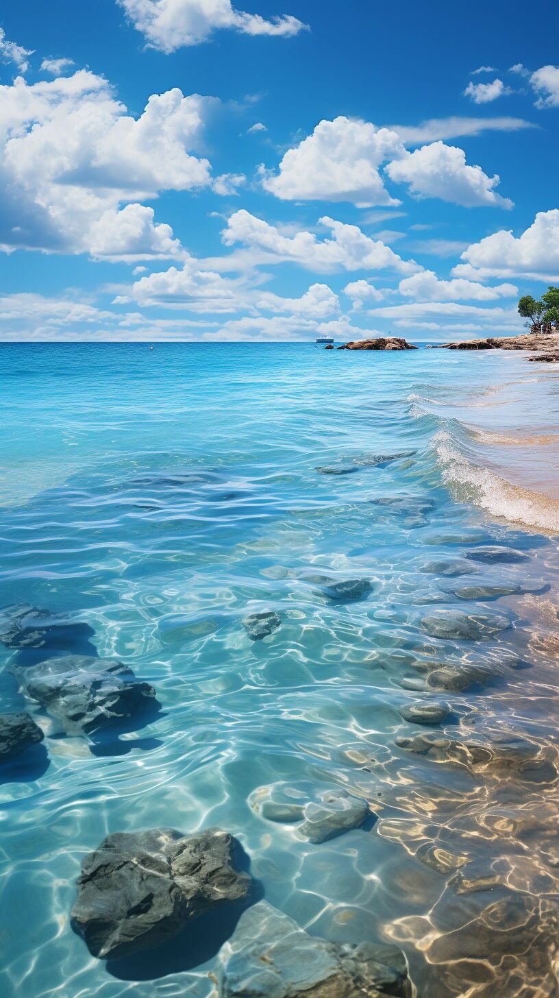 高清壁纸|碧水蓝天