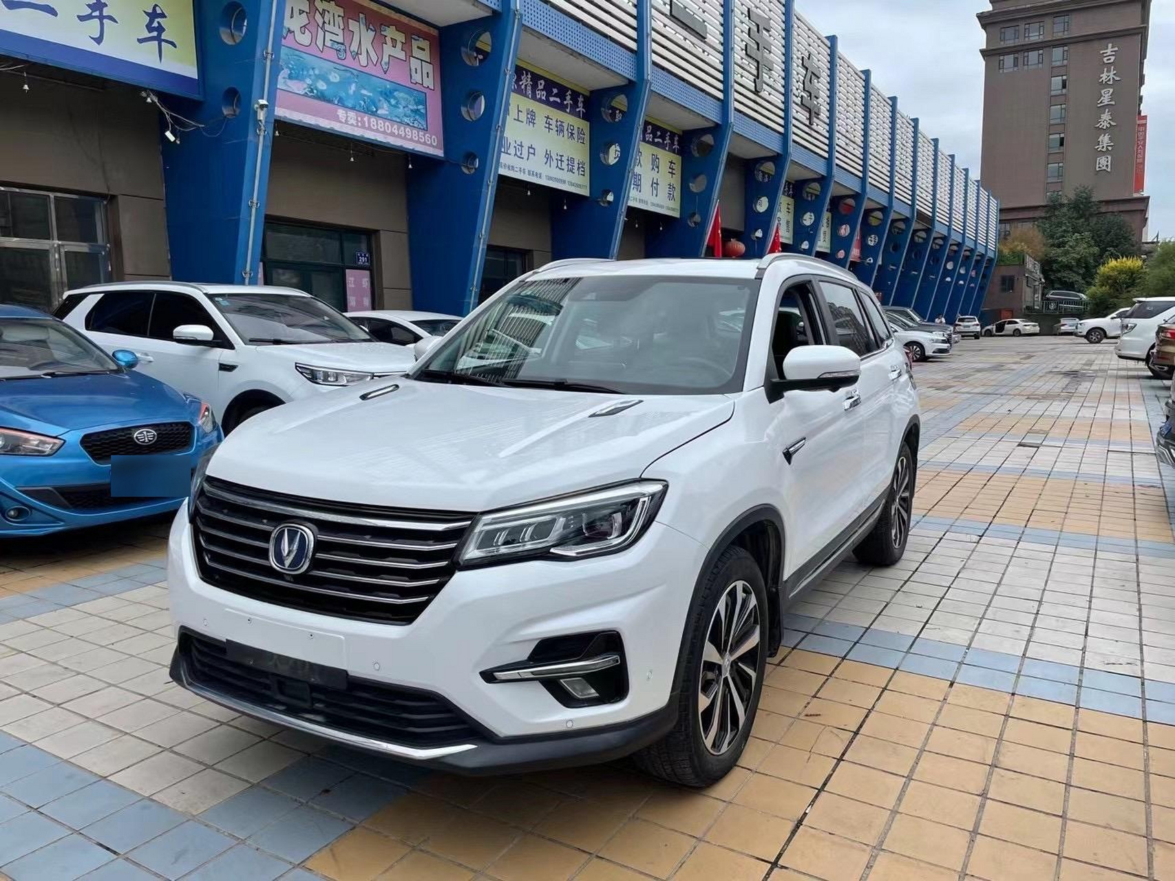 最新拿下2018款 18年上牌 长安cs75 最顶配 电子档 裸车(14.