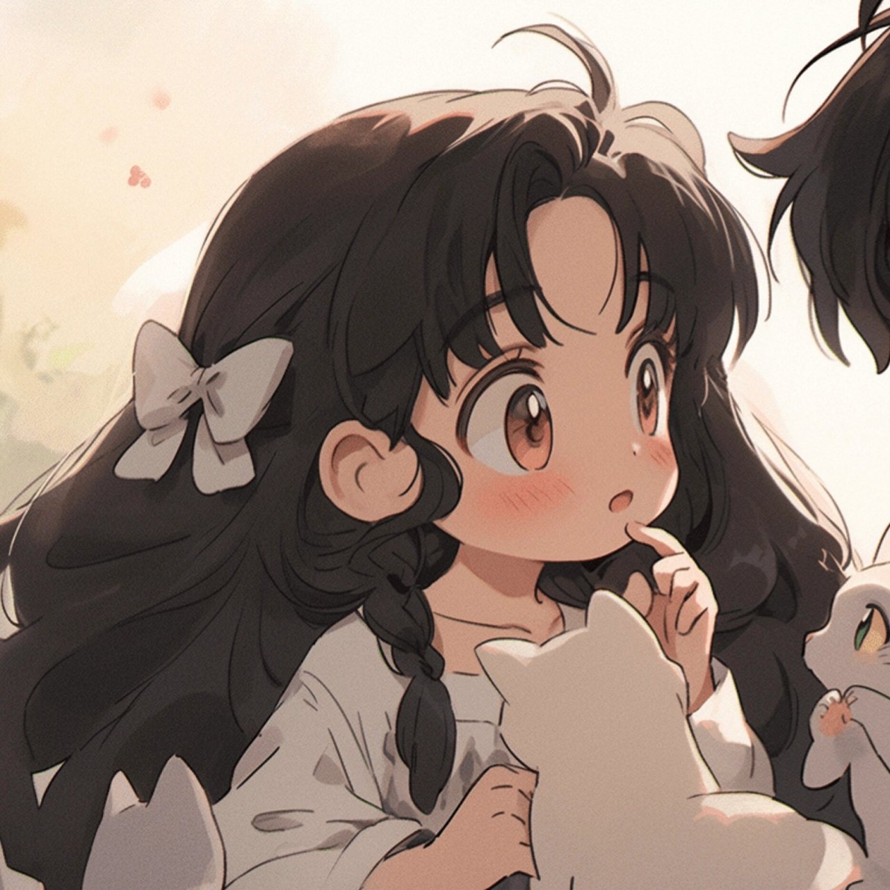 可爱猫系情头|情侣头像 今天是猫系情侣