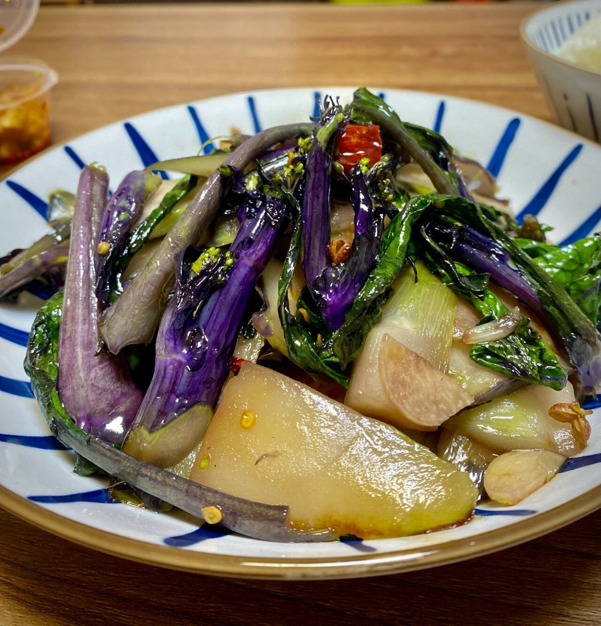 红油菜季节91清炒红油菜～拿肉都不换99 四川人超级爱吃的红油菜