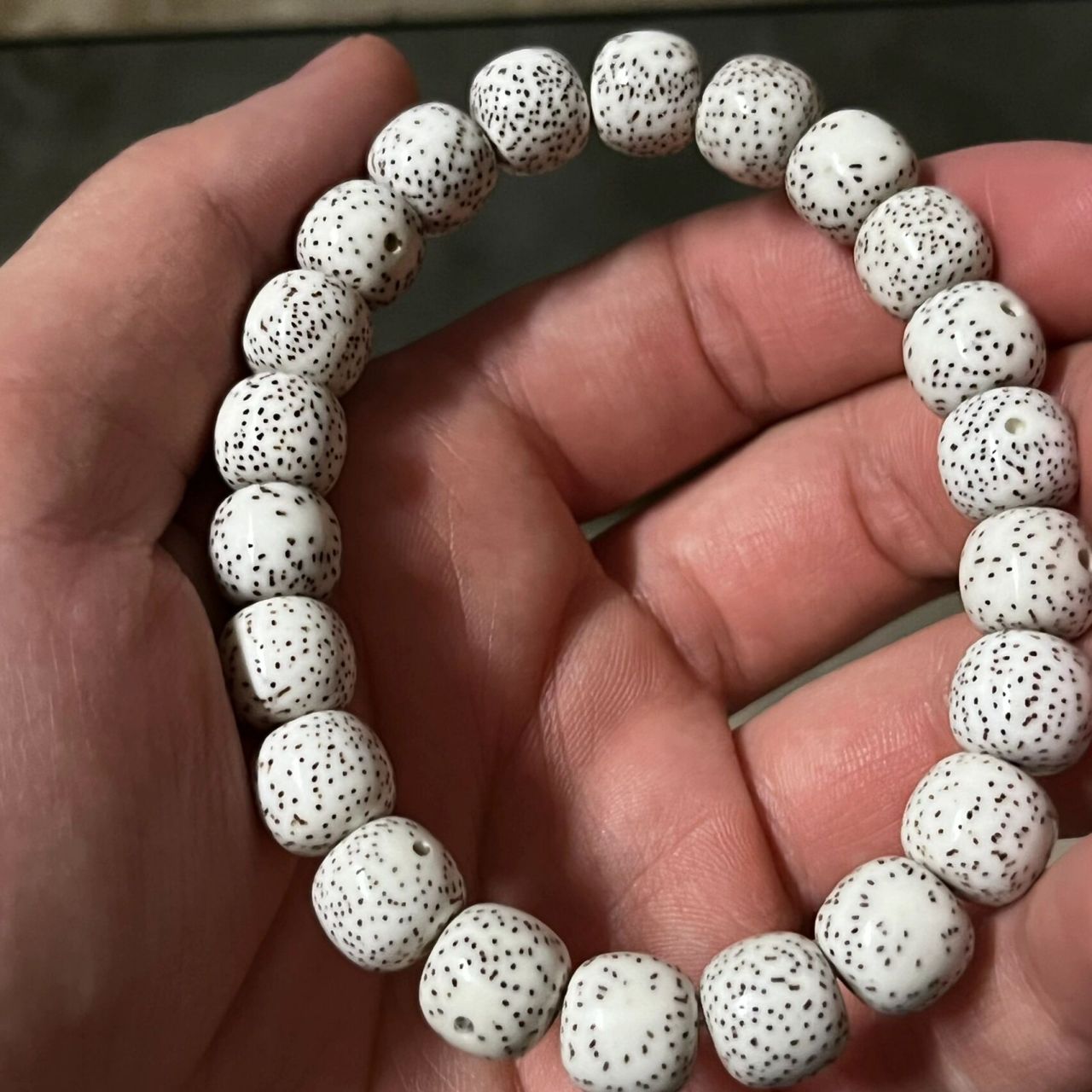 文玩分享 | 脱脂星月,重头再来一个7年75 96尺寸:11 96状态