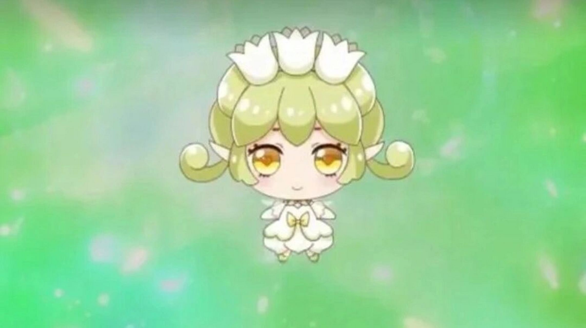 铃兰花精灵王君影初始,黑化,进化形态