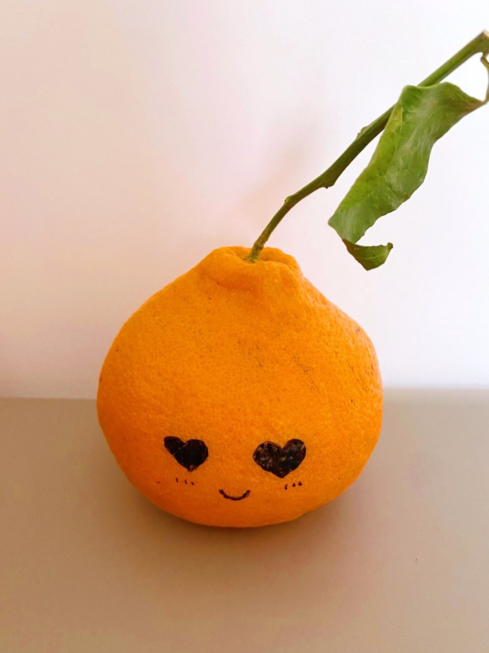 橘子表情包‖丑橘不丑不丑拒92简笔画 拿家里的丑橘创作 画个水果