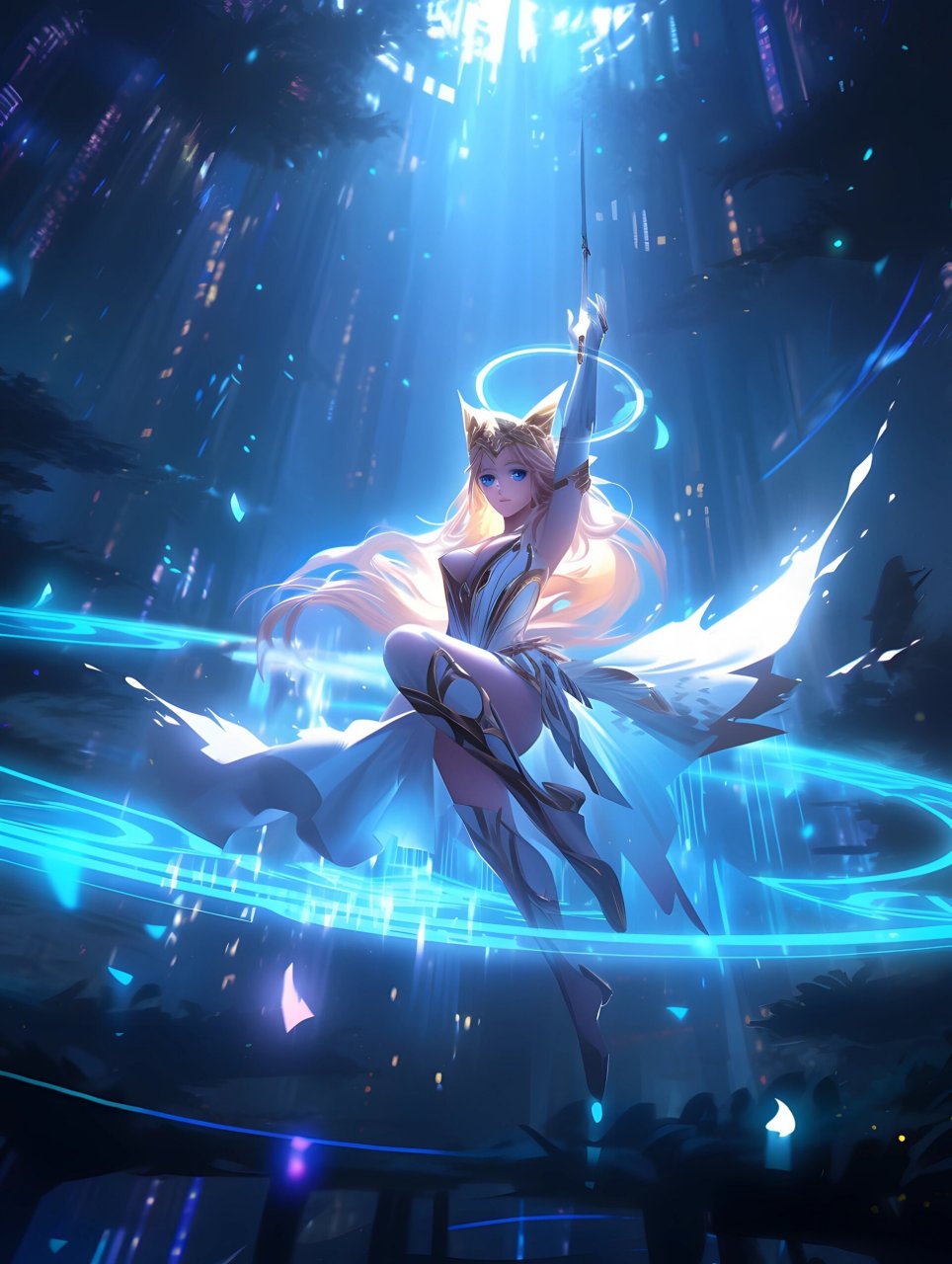 女武神|一张调亮就能震撼到的壁纸～ 王者荣耀世界·艾琳·女武神