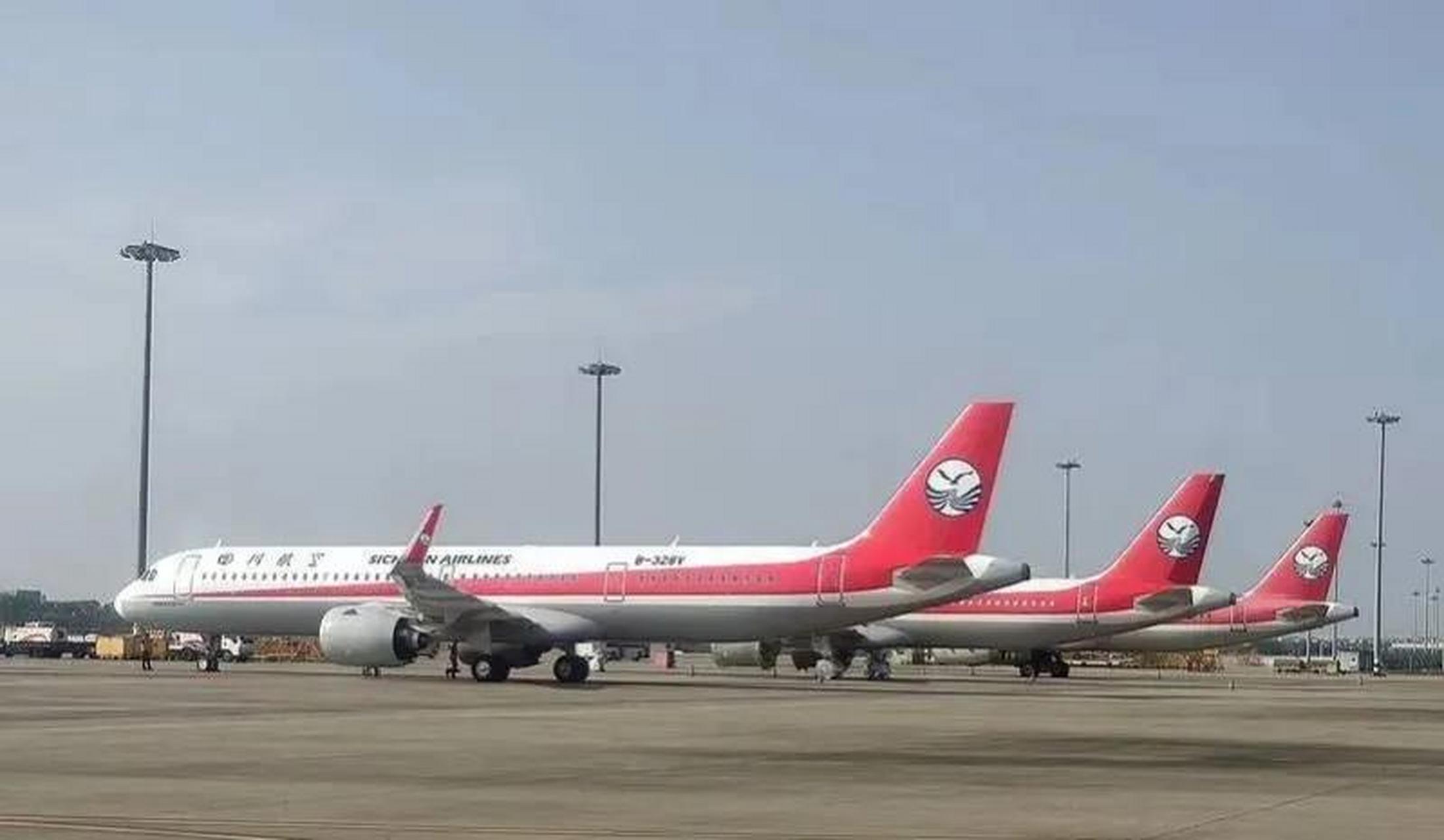 四川航空a321窄图片