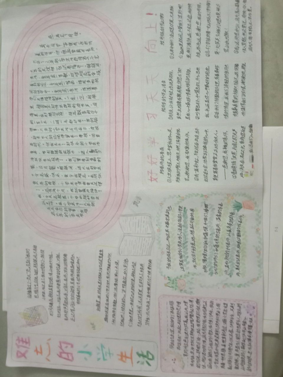 难忘的小学生活手抄报 难忘的小学生活手抄报