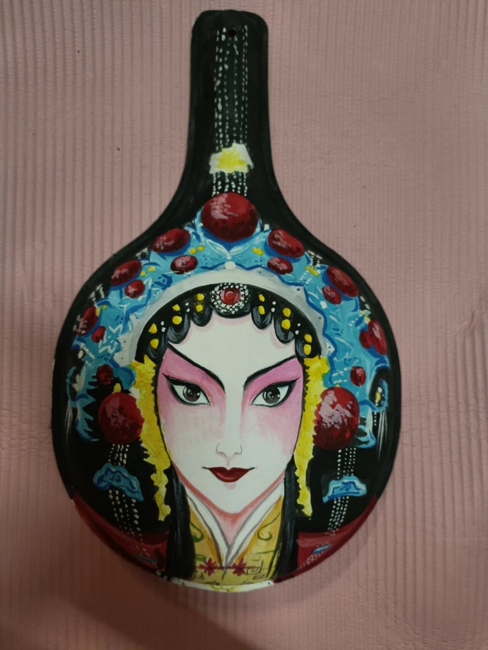 马勺 京剧脸谱  注意事项 1.