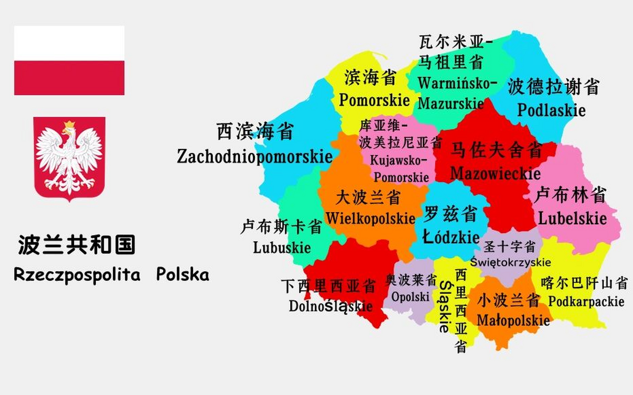 波兰9197行政区划