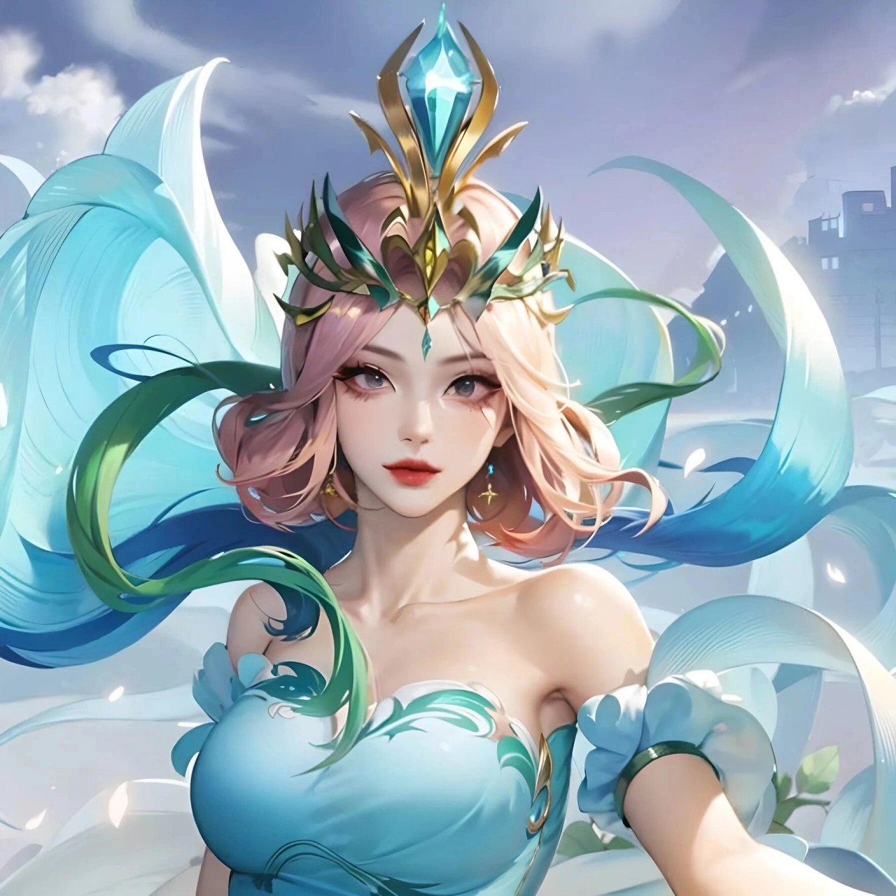 甄姬 #头像分享# #头像# #绘画# #ai# #甄姬# #王者榮耀