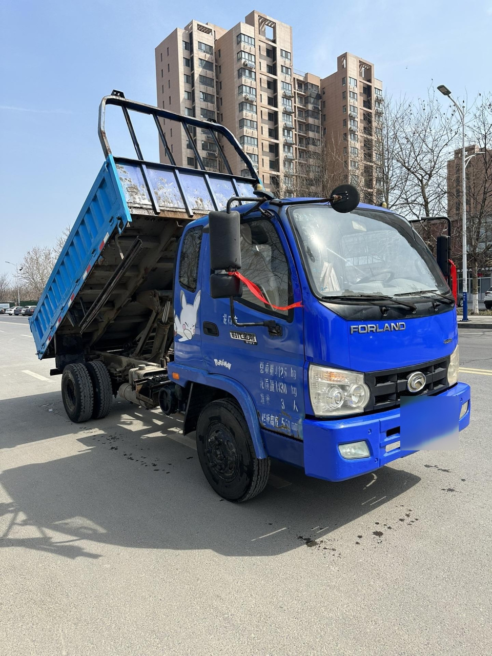 15年本地一手,福田时代金刚818!排半3.8米自卸!潍柴4102发动机!