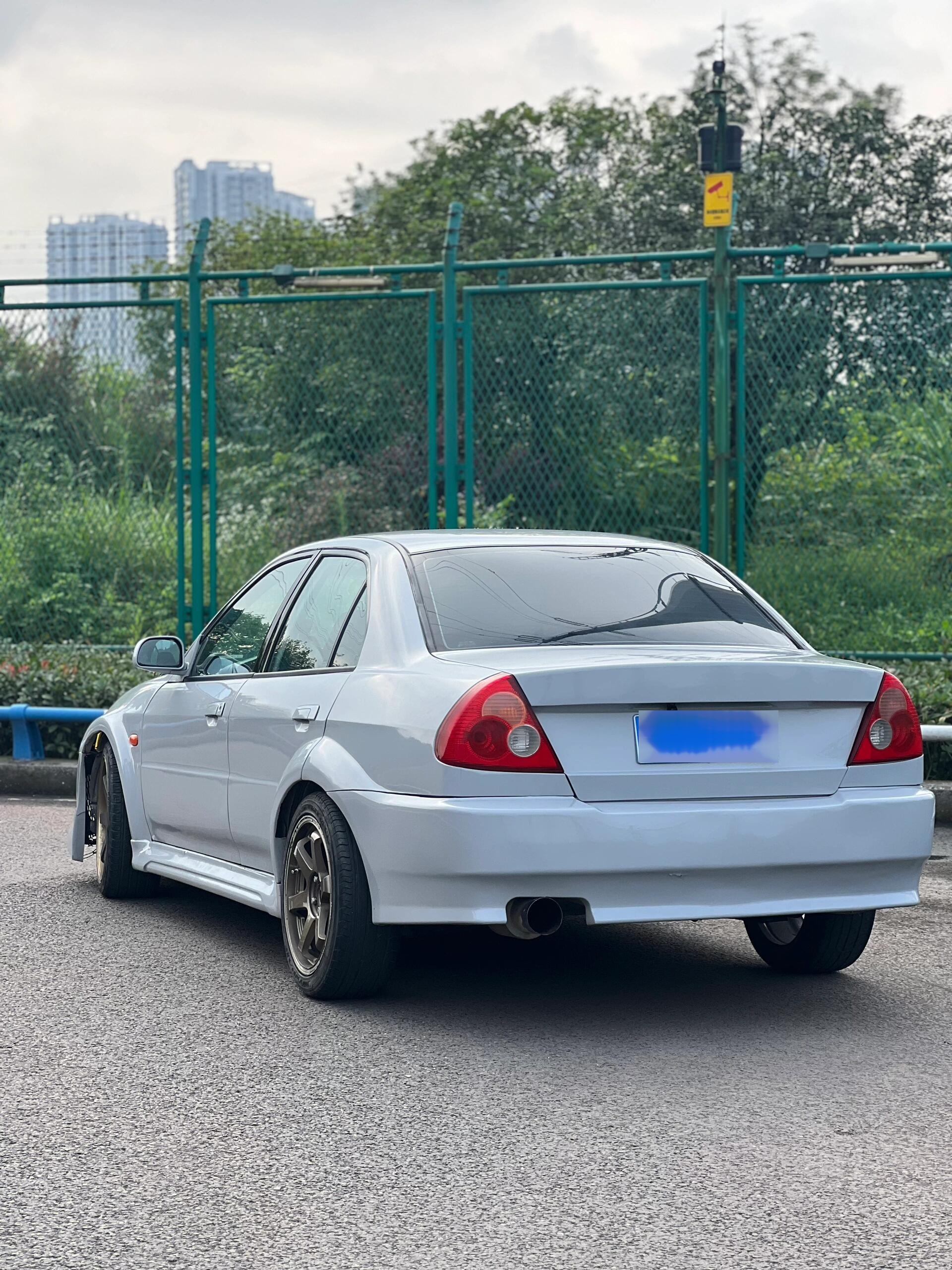 涡轮菱帅改evo5宽体!