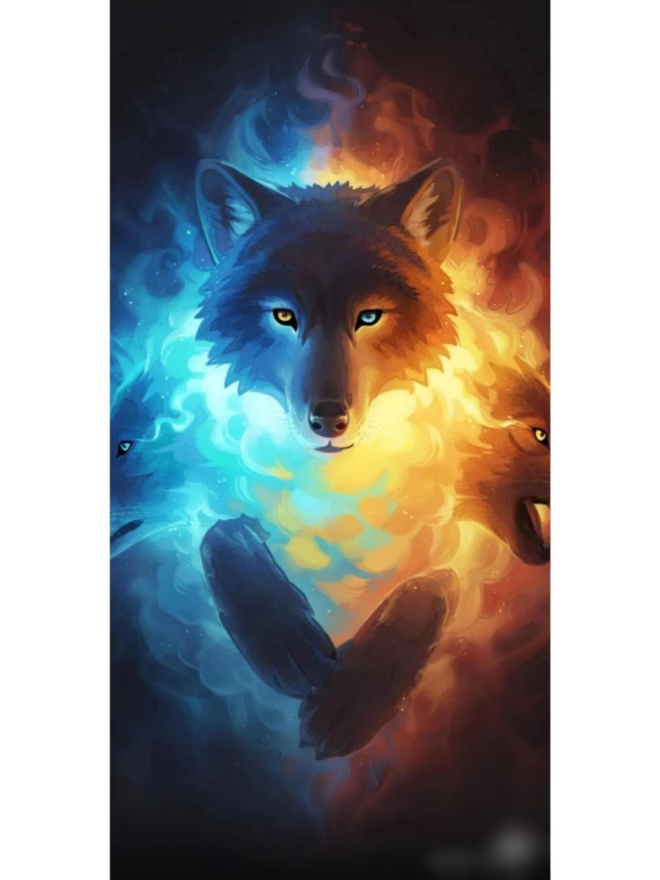 壁纸头像一一狼