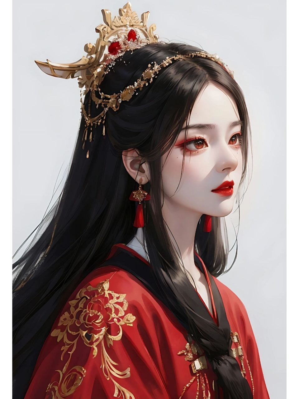 古风头像|哪个更符合疯批美人的形象 本来想安排亡国公主,还没完全