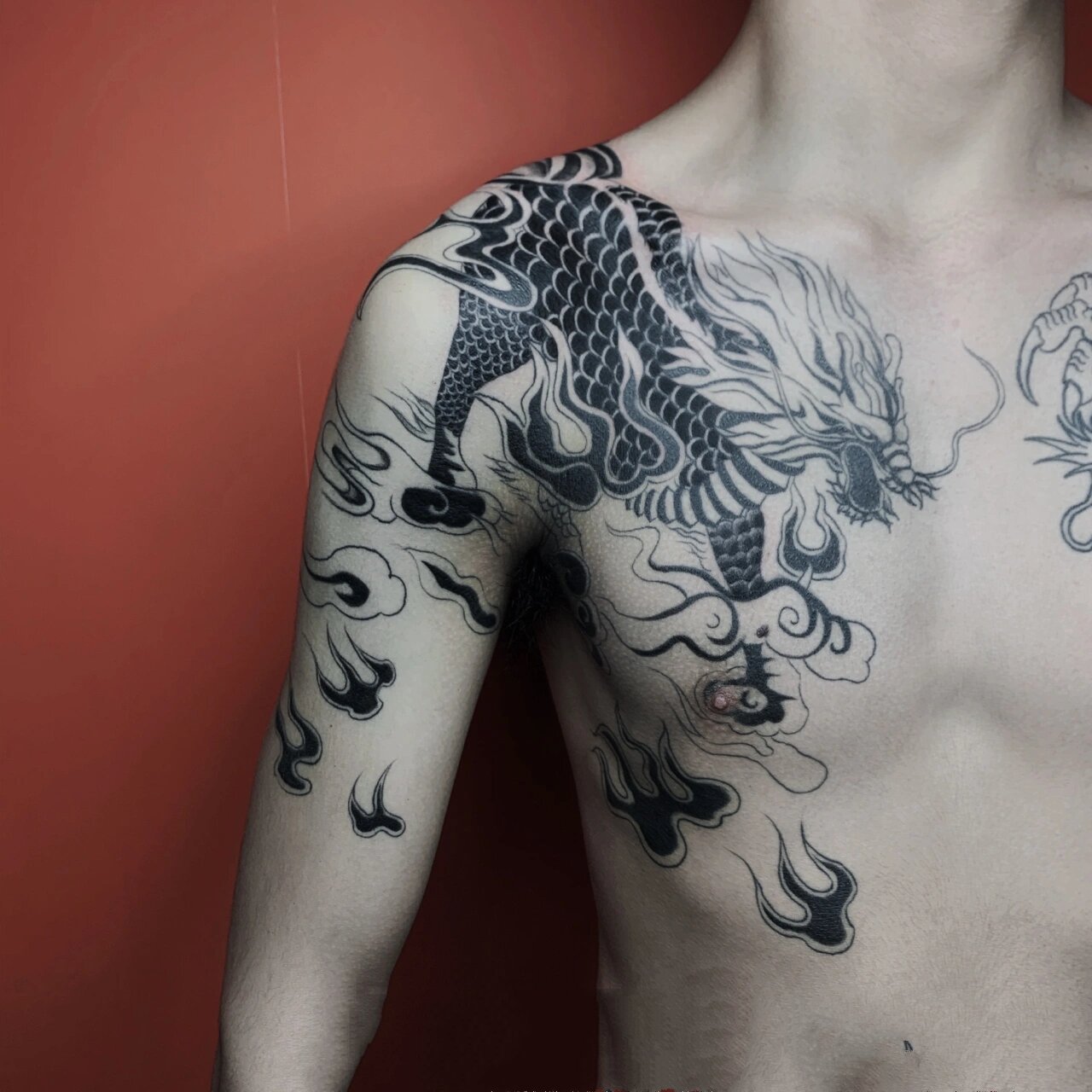 穷奇纹身 盗墓笔记同款纹身