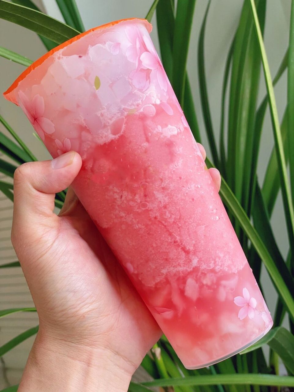 98coco这款樱花粉荔也太清爽了吧 粉粉的一杯绝美啊啊啊 太有春天